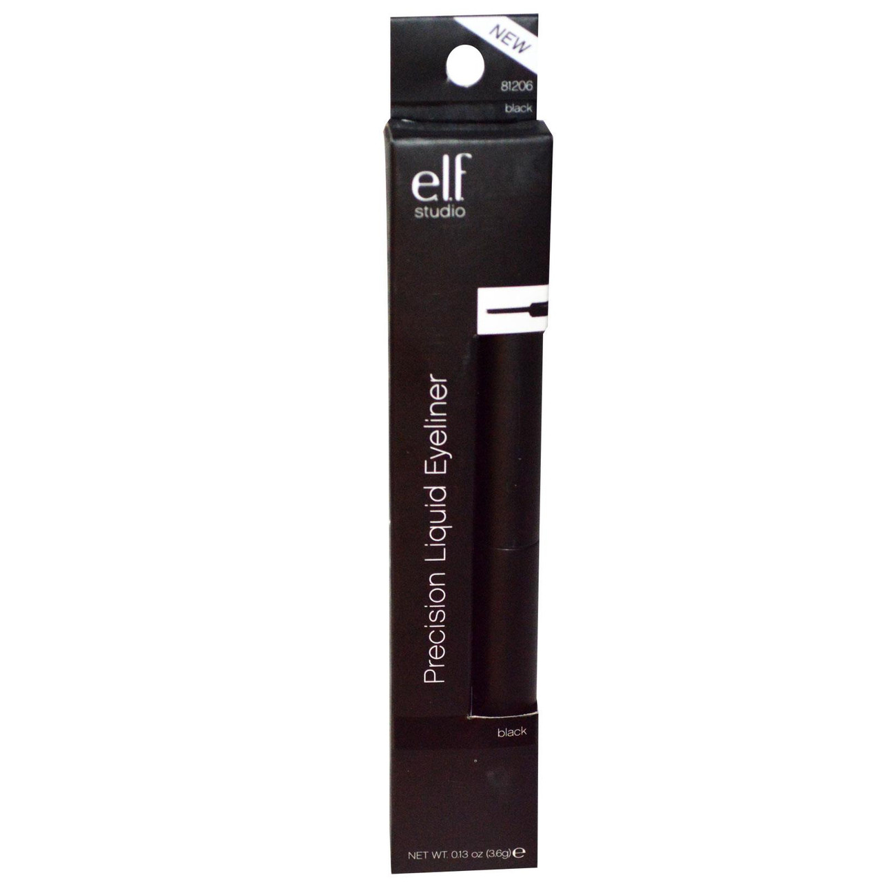 Жидкая подводка для глаз e.l.f. Precision Liquid Eyeliner Black - фото 3 - id-p64656615