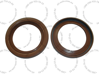 Передній сальник колінвала УАЗ ЗМЗ-409 55х70х8 (409060.1005034-00, оригінал — БРТ)