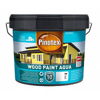 PINOTEX WOOD PAINT AQUA Фарба на водній основі для дерев'яних фасадів BW, білий 9 л