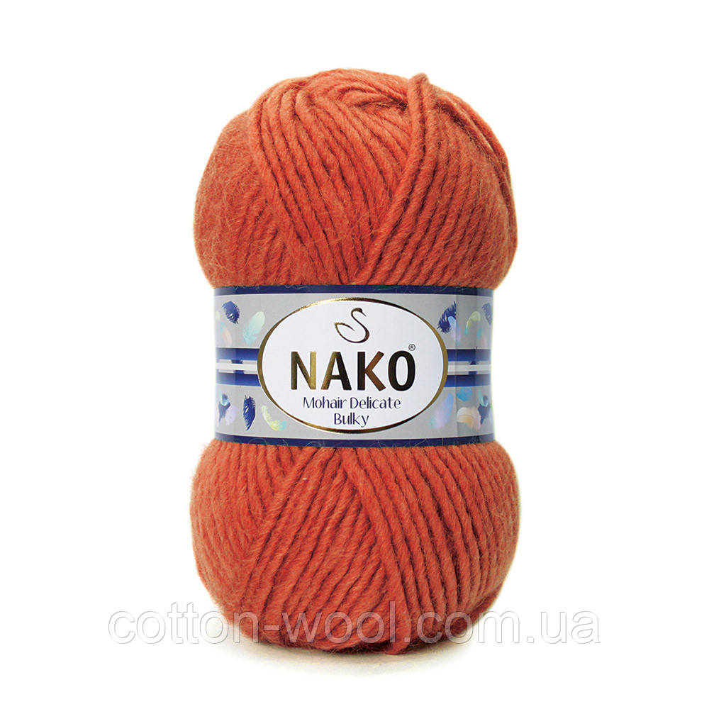 Mohair Delicate Bulky (Мохер Делікате Балки) 5%- мохер, 10% — вовна, 85% — акрил 6963