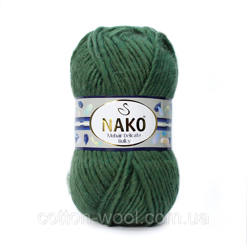 Mohair Delicate Bulky (Мохер Делікате Балки) 5%- мохер, 10% — вовна, 85% — акрил 10698
