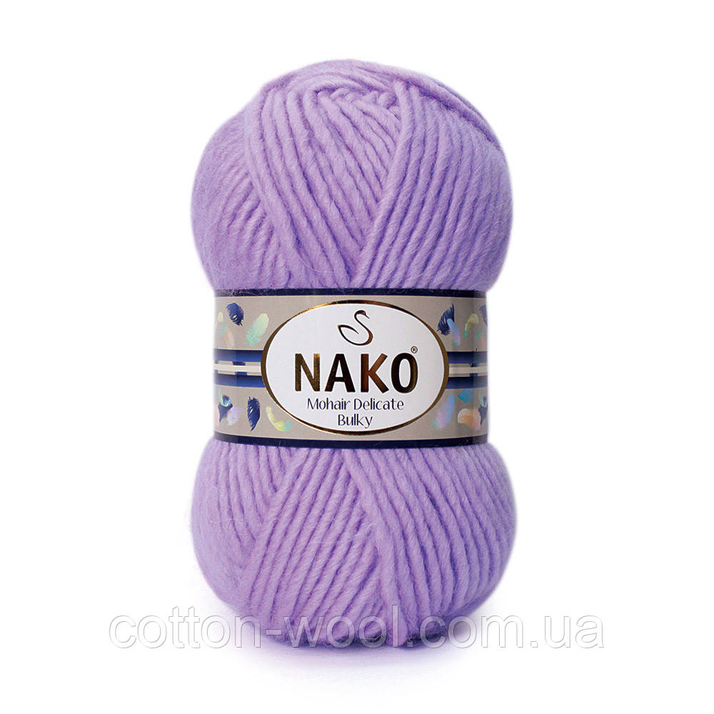 Mohair Delicate Bulky (Мохер Делікате Балки) 5%- мохер, 10% — вовна, 85% — акрил 11062
