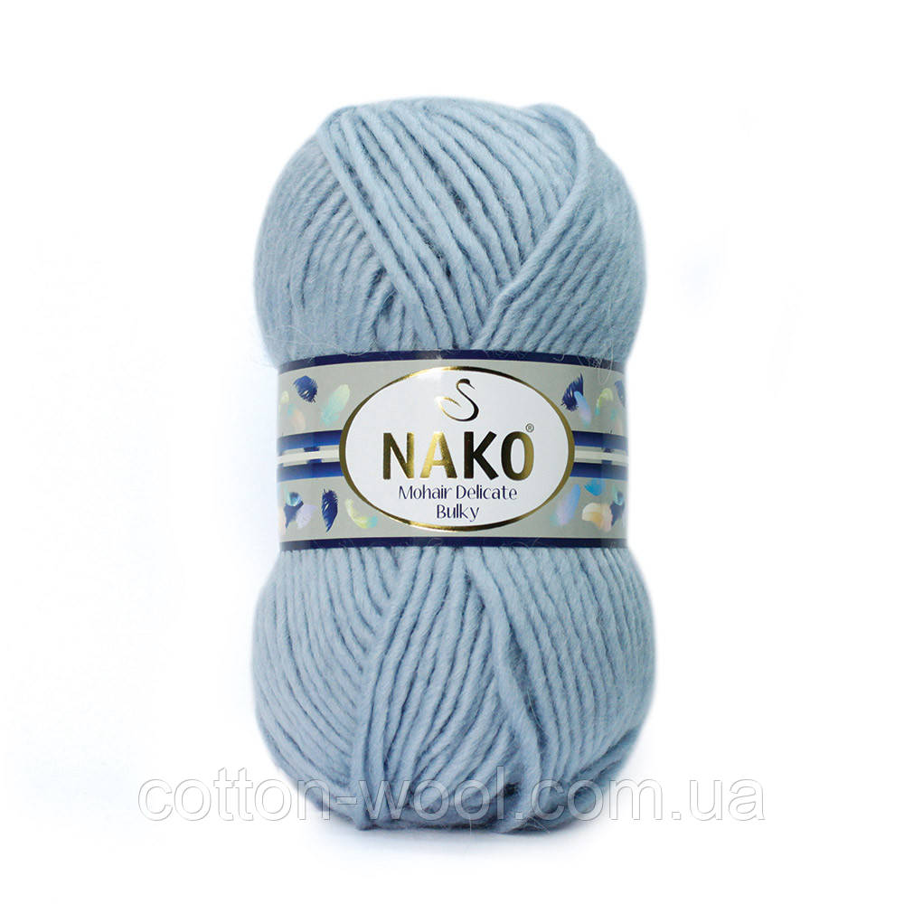 Mohair Delicate Bulky (Мохер Делікате Балки) 5%- мохер, 10% — вовна, 85% — акрил 11859