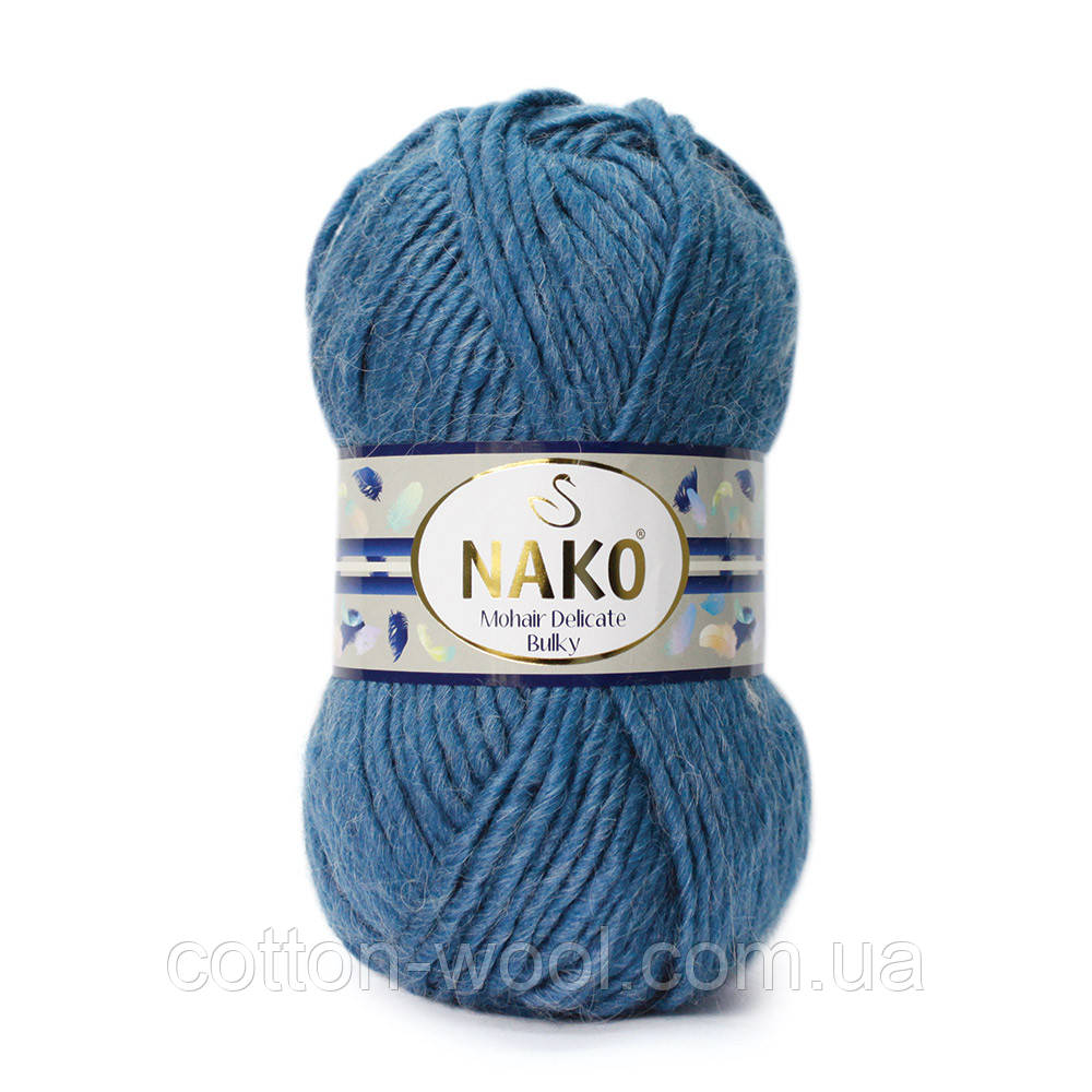 Mohair Delicate Bulky (Мохер Делікате Балки) 5%- мохер, 10% — вовна, 85% — акрил 23289