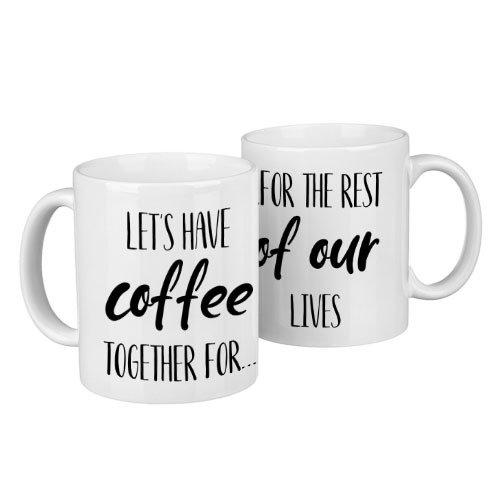 Парні чашки для двох Lets have coffee together for... 330 мл (KR2_18A032)