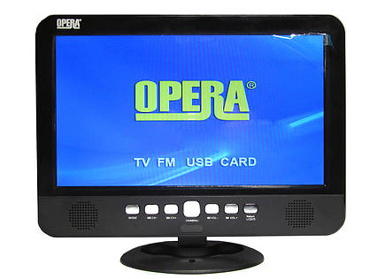 Автомобільний портативний телевізор Opera 10" HDMI / T2 (OP-1002 T2), фото 2