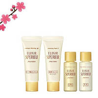 Shiseido Elixir Supérieur. Лімітований набір мініатюр.