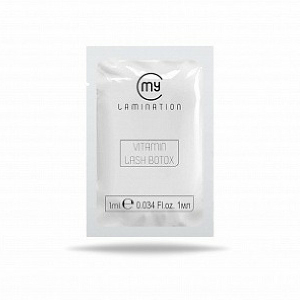 Vitamin Lash BTX у саше 1 ml My Lamination препарат для вій і брів