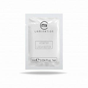 Vitamin Lash BTX у саше 1 ml My Lamination препарат для вій і брів