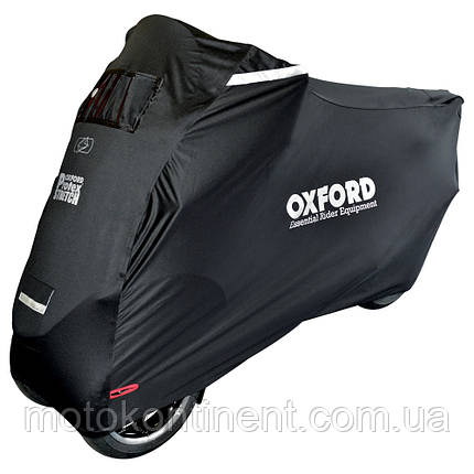 CV164 Моточохол Oxford Protex Stretch Outdoor MP3/3 wheel Розмір моточохла оксфорд: 220х130х77,5 см, фото 1