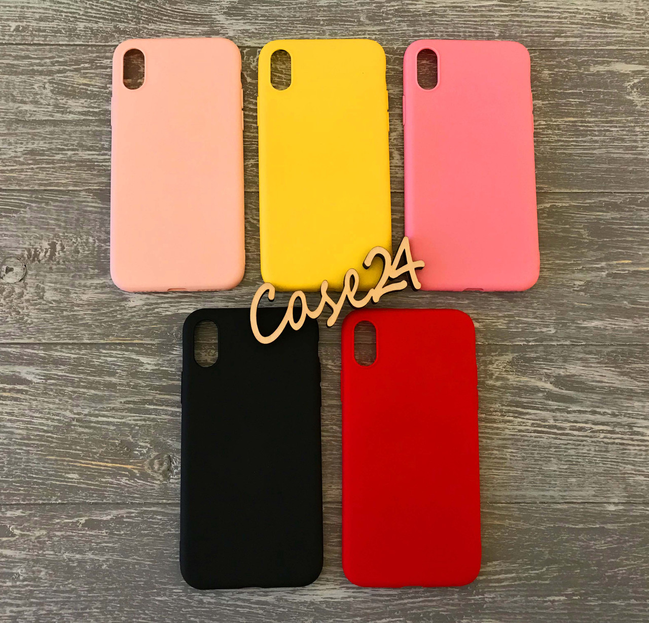 TPU чохол накладка Candy для Apple iPhone X (5 кольорів)