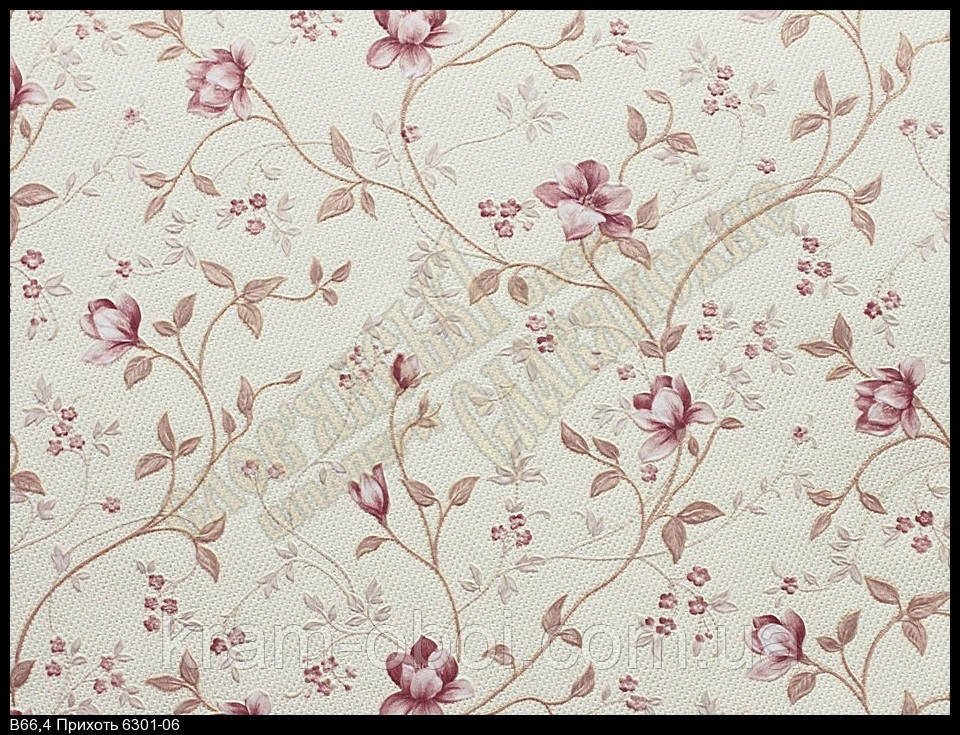 Шпалери Слов'янські Шпалери КФТБ паперові дуплекс 10 м*0,53 9В66 Примха 6301-06, фото 1