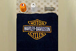 Harley-Davidson Motor Company/ Харлі-Девідсон. Подарунок для мотоцикліста.Полотенце махрове,банне 70x140