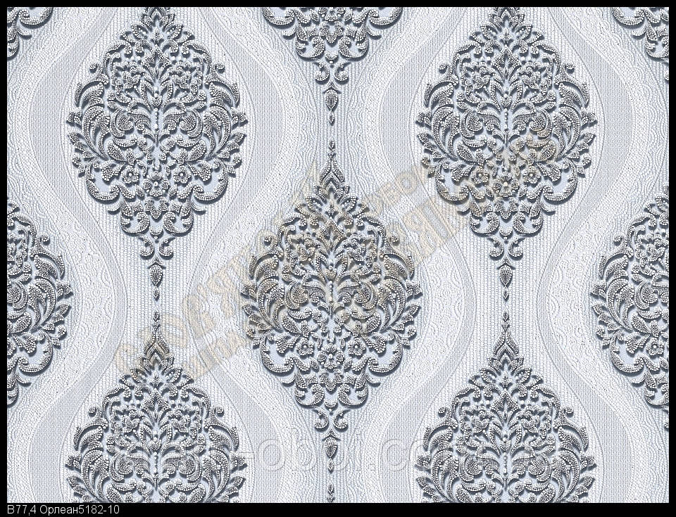 Шпалери Слов'янські Шпалери КФТБ паперові акрил 10 м*0,53 9В77 Орлеан 5182-10, фото 1