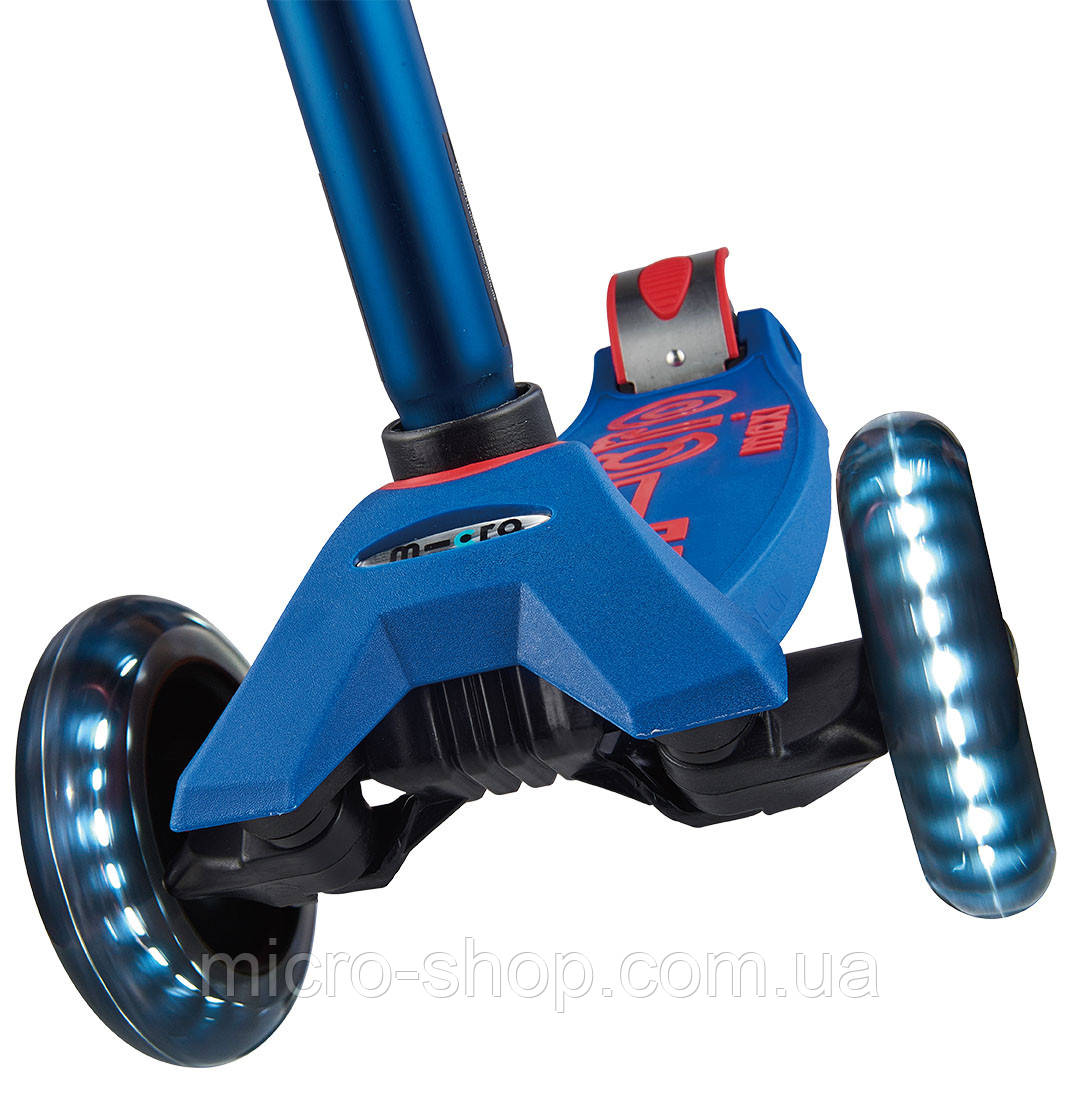 Передні LED колеса, що світяться, 120 мм для самоката Micro Maxi / Maxi Deluxe