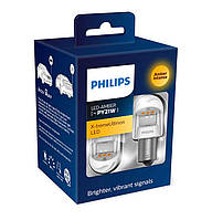 Автолампи світлодіодні Philips X-tremeUltinon 2-го покоління PY21W + перетворювачі (4 шт.) 11498XUAXM