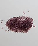 Бісер чеський, мікро. Пресциоза. №13. Колір блакитний прозорий. Шарлотта. арт 38228. Упаковка 10 грам., фото 2