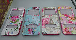 Чехол-книжка Flowers Book для Samsung Galaxy S6 SM-G920