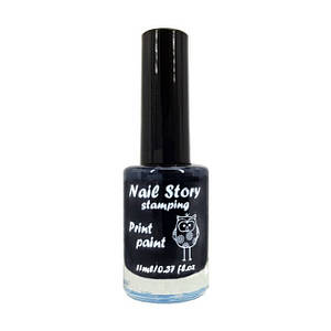 Лак для стемпінгу Nail story чорний