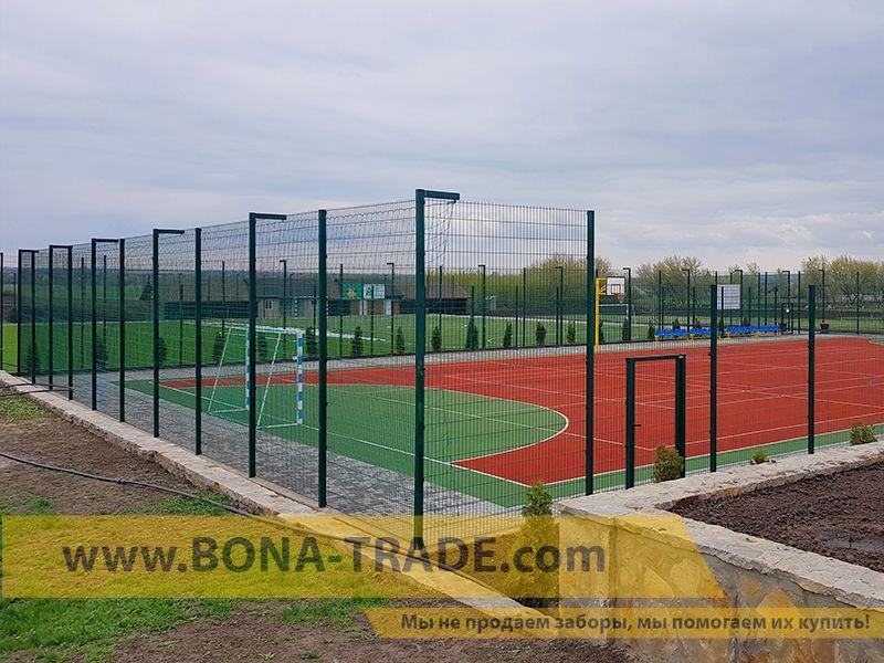 Панельный забор для спортивных площадок - фото 1 - id-p32148641