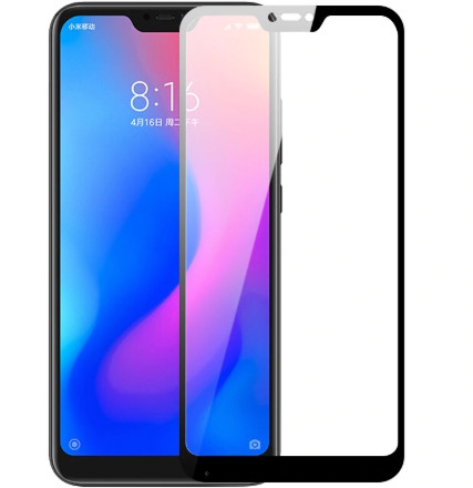 Захисне скло 2.5 D для Xiaomi Redmi 6 Pro/ Mi A2 Lite