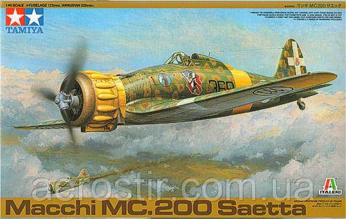 Macchi MC.200 Saetta 1/48 Tamiya 37007, фото 1