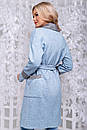 Жіночий блакитний кардиган 2846 ТМ Seventeen 42-52 розміри, фото 3