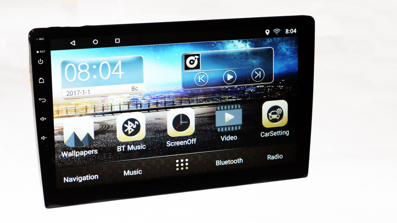 1din Pi-1007 9" Екран/4Ядра/1Gb Ram/Android