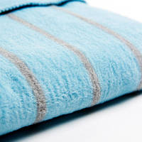 Одеяло -плед детское двухстороннее в полосочку ТМ Womar (Zaffiro) 100 x 150 cм 60*40