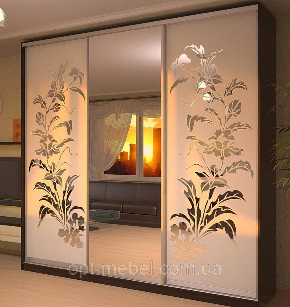 Шафа-купе МІНІ 2200х450х2400