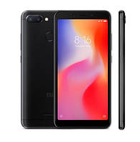 Смартфон Xiaomi Redmi 6 Black Global (3/32GB) Міжнародна версія