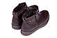 Чоловічі шкіряні зимові черевики Kristan clasic brown, фото 6