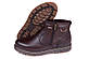 Чоловічі шкіряні зимові черевики Kristan clasic brown, фото 4