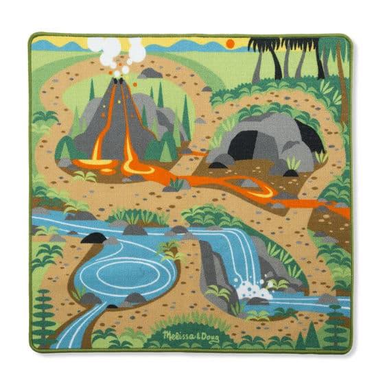 Ігровий килимок з динозаврами (Prehistoric Playground Dinosaur Rug) ТМ Melіssa & Doug MD19427
