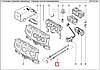 Троси перемикання печі на Renault Trafic 2001-> — Renault (Оригінал) - 7701473284, фото 6
