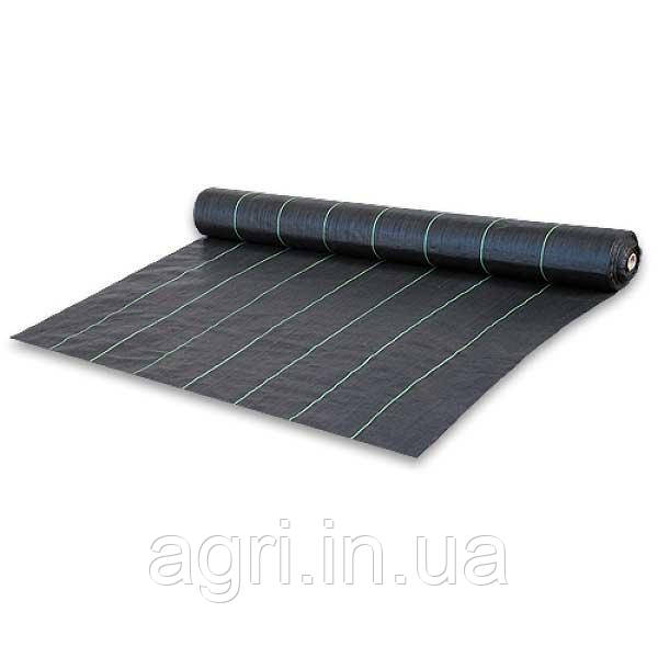 Агротканина проти бур'янів 70г/м² PP, чорна UV 1,6мх100м
