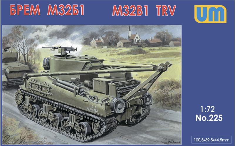 Броньована ремонтно-евакуаційна машина M32Б1. 1/72 UM 225