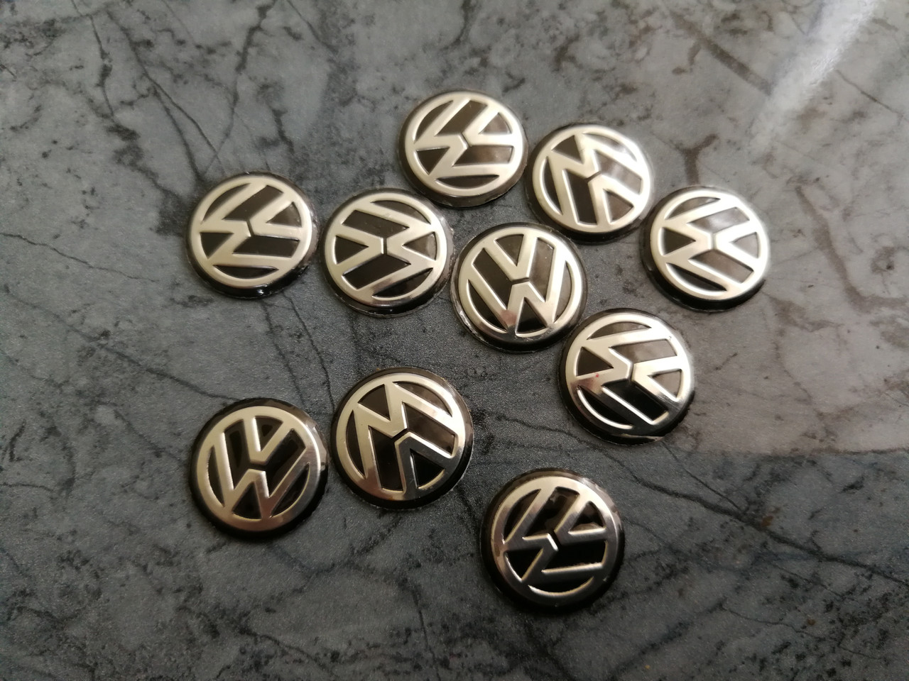 Логотип на ключі, брелок для Volkswagen VW - 14мм