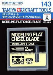 Modeling Blade (Flat Chisel 0,2 mm) Tamiya 74143