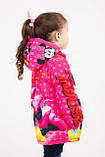Куртка для дівчинки весна-осінь з принтом "Mini Mickey Pink", 104,110,116,122,128 зростання, фото 3