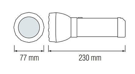Акумулятор ручної LED ліхтарик CRUYFF, фото 2