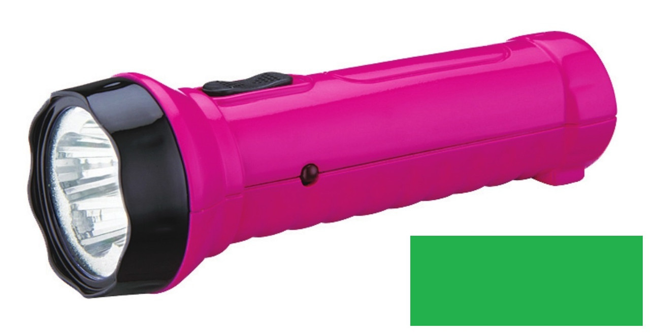 Акумулятор ручної LED ліхтарик PELE-1-GREEN