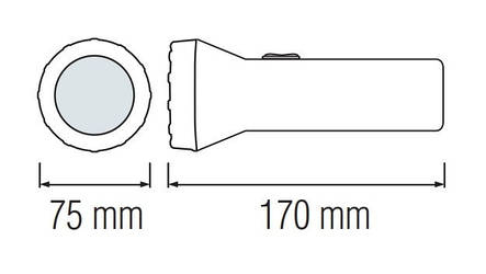 Ручний світлодіодний ліхтар Horoz Electric PELE-3 3Вт 120Лм 7000-9000К (084-006-0003-010), фото 2