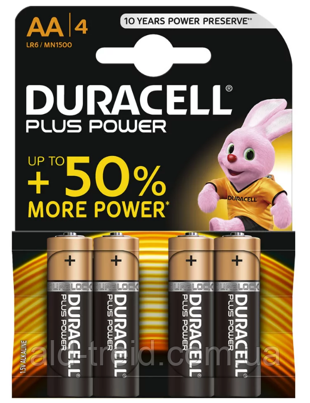 Батарейка Duracell AA LR6 1,5 V (ціна за 1 шт )