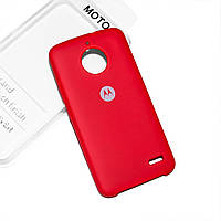 Силіконовий чохол на Moto E4 Soft-touch Red