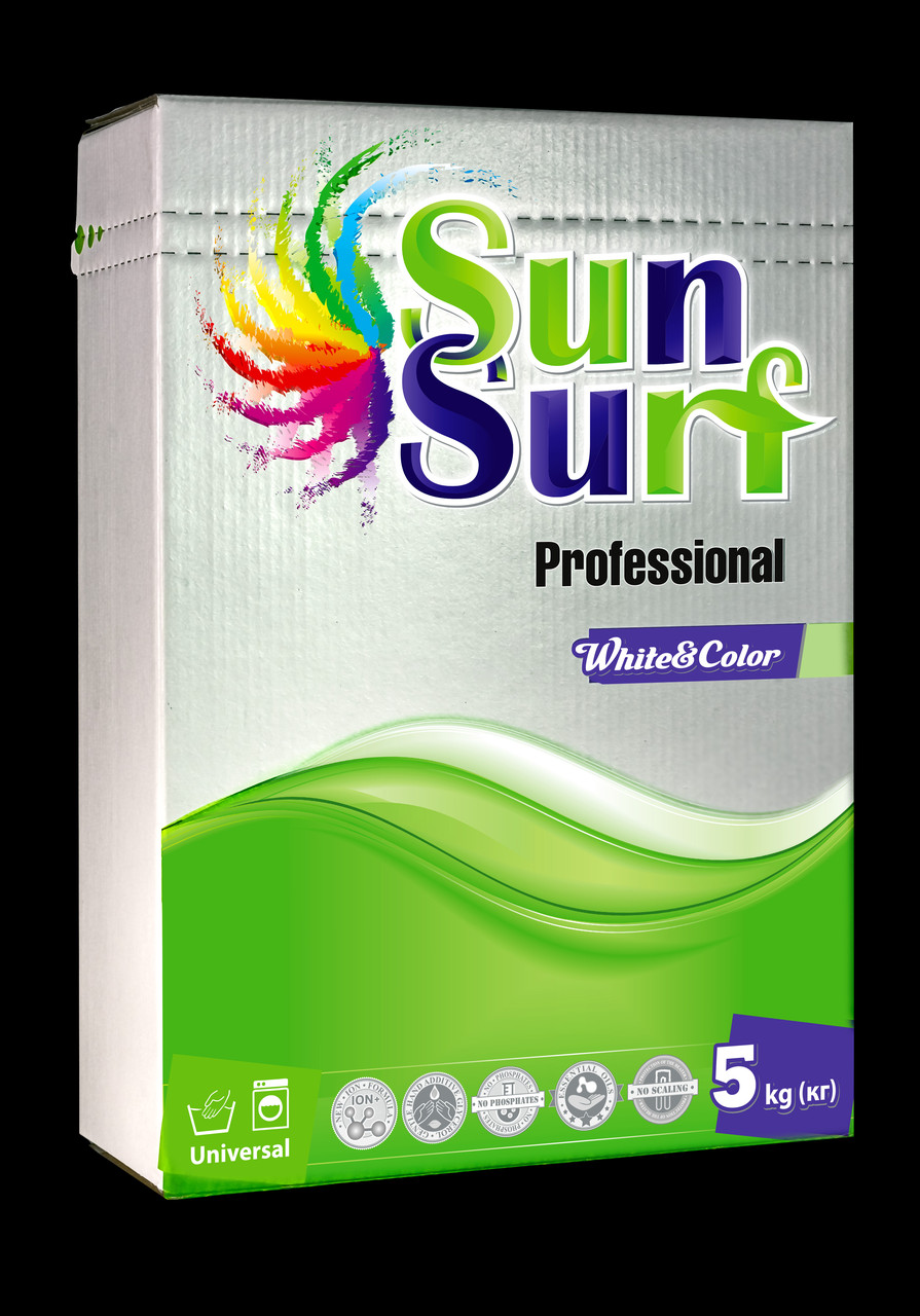 Sun Surf концентрований пральний порошок 5 кг