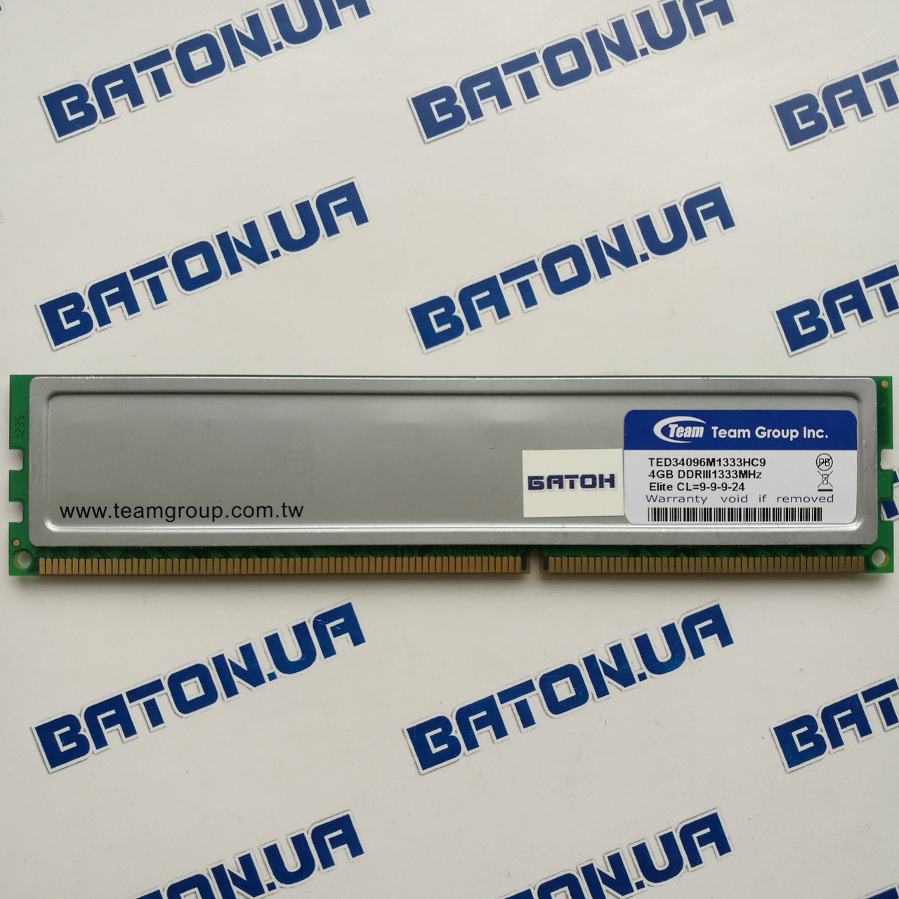 Игровая оперативная память Team Elite DDR3 4Gb 1333MHz PC3 10600U