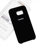 Чохол Silicone Case Premium для Samsung S7 Edge Black 3