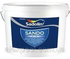 Фарба Sadolin SANDO BASE - фарба для фасаду, безбарвний, 10 л.