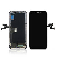 Дисплей (екран) для iPhone X + тачскрін, чорний,